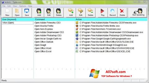 Screenshot Typle for Windows 7