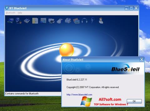 Screenshot BlueSoleil for Windows 7