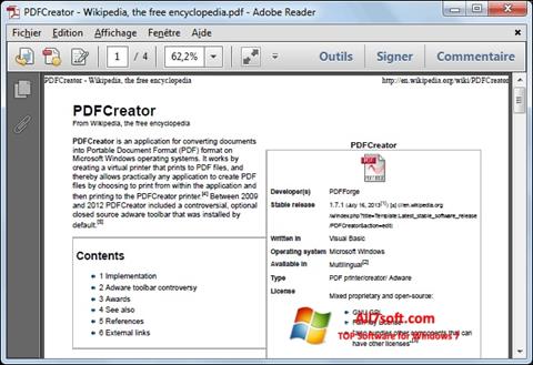 Screenshot PDFCreator for Windows 7