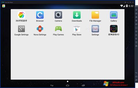Screenshot Nox App Player for Windows 7