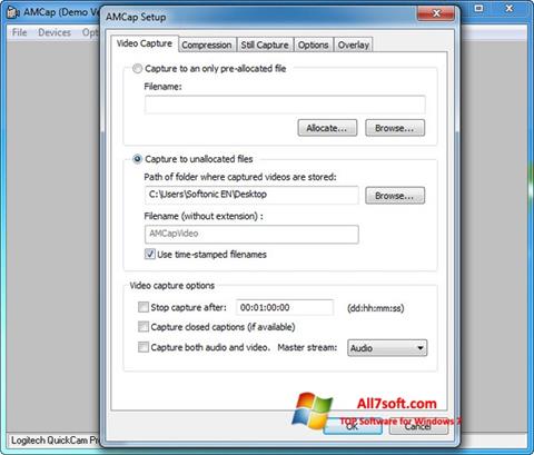Screenshot AMCap for Windows 7