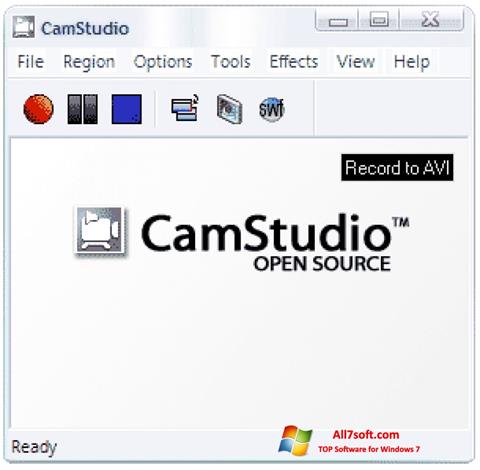 Screenshot CamStudio for Windows 7