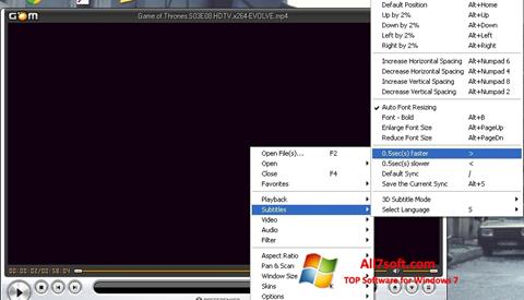 Screenshot GOM Player for Windows 7