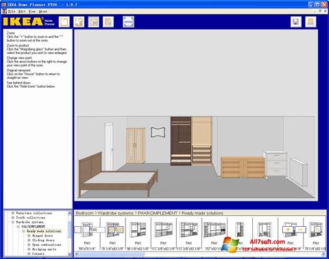 Screenshot IKEA Home Planner for Windows 7