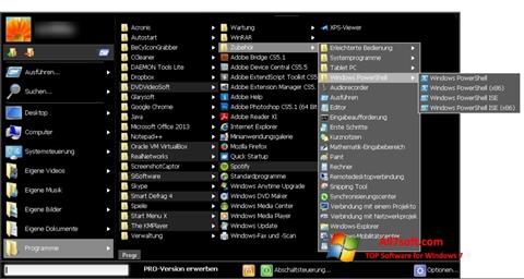 Screenshot Start Menu X for Windows 7