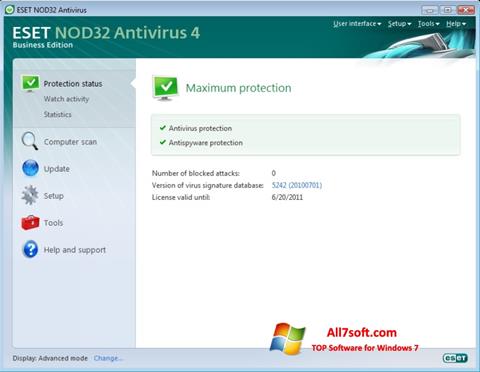 free antivirus nod32 for windows 7