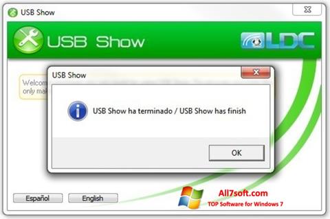 Screenshot USB Show for Windows 7