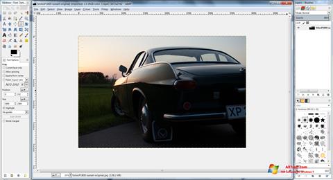 Screenshot GIMP for Windows 7