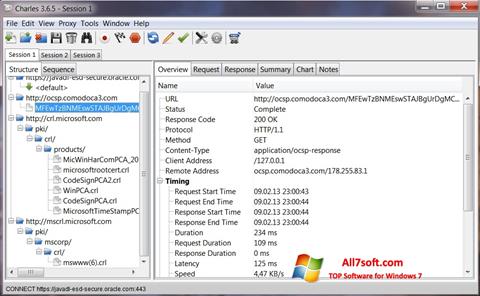 Screenshot Charles for Windows 7
