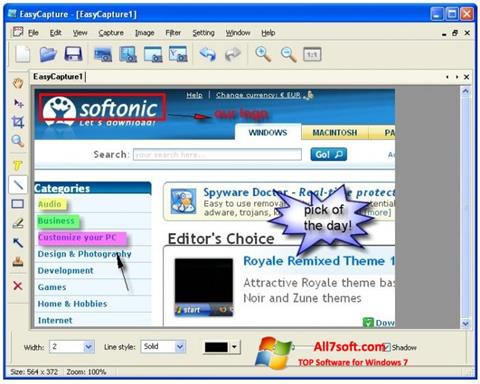 Screenshot EasyCapture for Windows 7