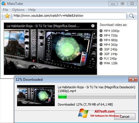 Screenshot MassTube for Windows 7