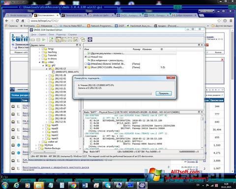 Screenshot DMDE for Windows 7