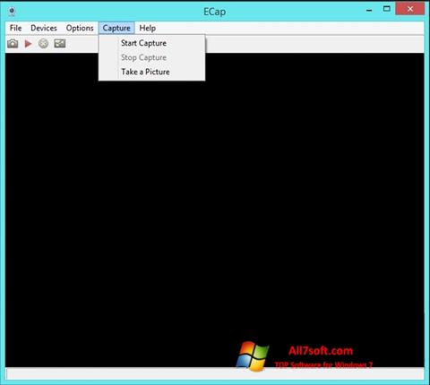 Screenshot ECap for Windows 7