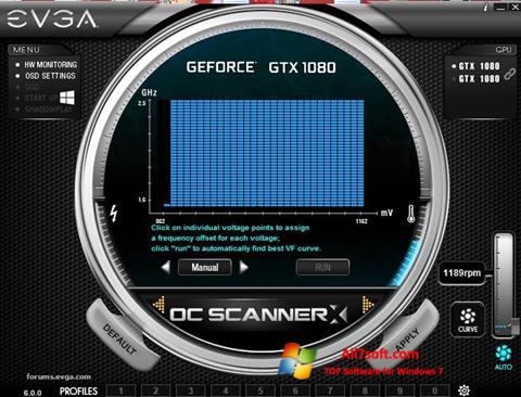 Screenshot EVGA Precision for Windows 7