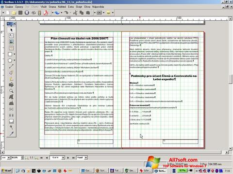 Screenshot Scribus for Windows 7