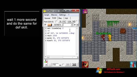 Screenshot UoPilot for Windows 7