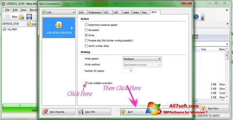 Screenshot Nero Image Drive for Windows 7