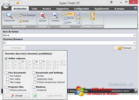 Screenshot Super Finder XT for Windows 7