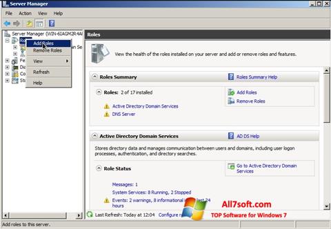 Screenshot Open Server for Windows 7