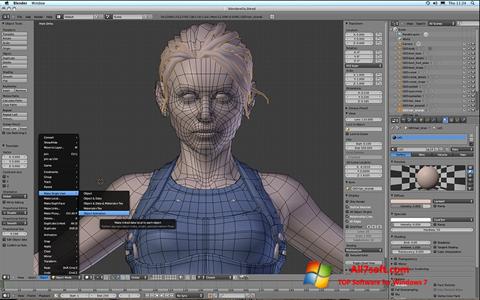 Screenshot Blender for Windows 7