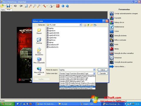 Screenshot Nero PhotoSnap for Windows 7