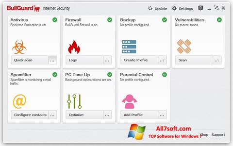Screenshot BullGuard for Windows 7