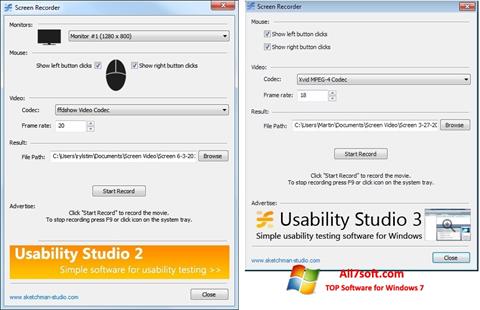 Screenshot Rylstim Screen Recorder for Windows 7