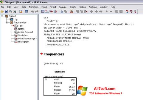 spss for windows 7 32 bit