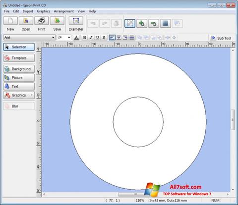 Screenshot EPSON Print CD for Windows 7
