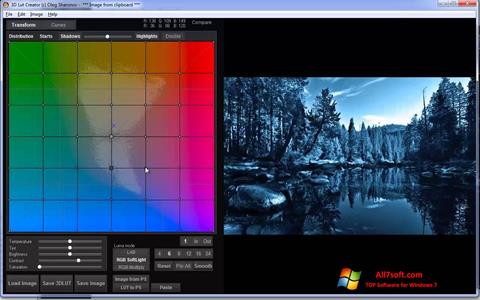 Screenshot 3D LUT Creator for Windows 7