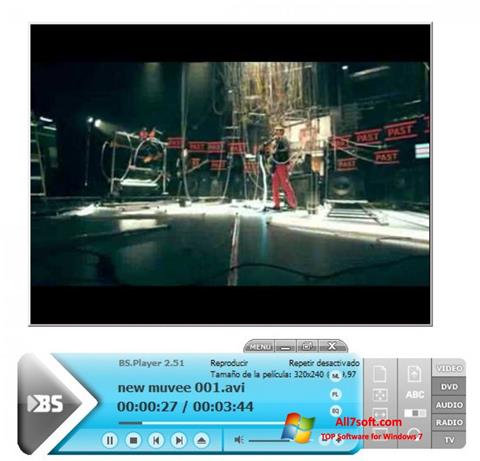 Screenshot BSPlayer for Windows 7