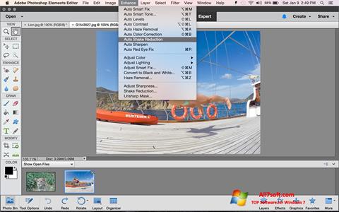Screenshot Photoshop Elements for Windows 7