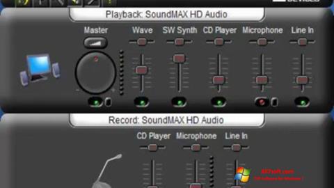 Как установить soundmax на windows 7