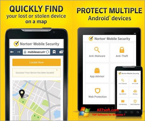 Screenshot Norton Mobile Security for Windows 7