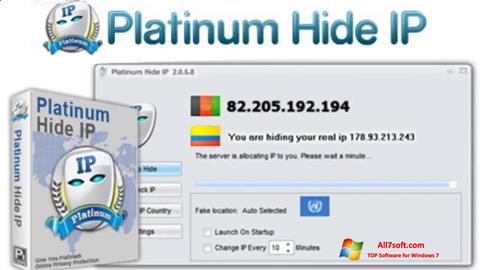 Screenshot Hide IP Platinum for Windows 7