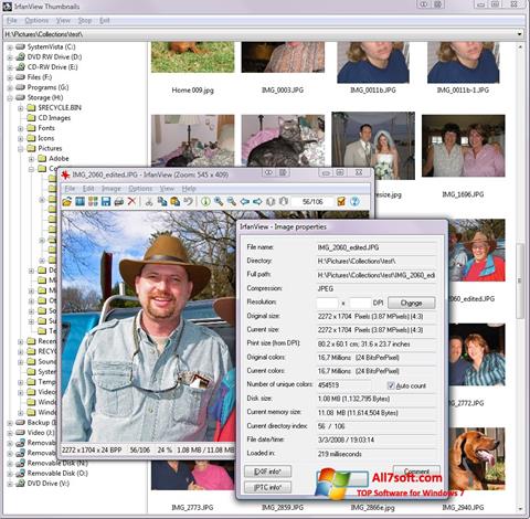 Screenshot IrfanView for Windows 7