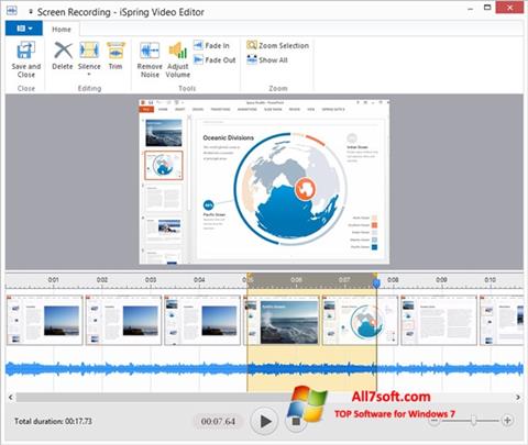 Screenshot iSpring Free for Windows 7