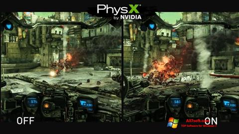 Screenshot NVIDIA PhysX for Windows 7