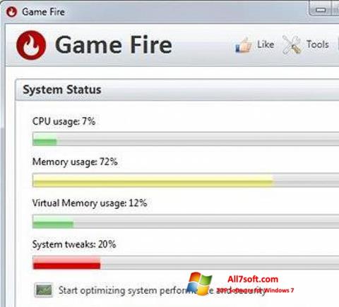 Screenshot Game Fire for Windows 7