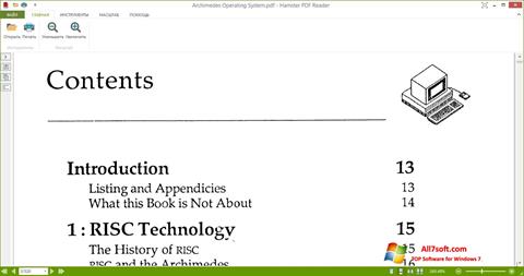 Screenshot Hamster PDF Reader for Windows 7