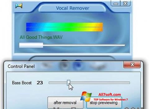 Screenshot Yogen Vocal Remover for Windows 7