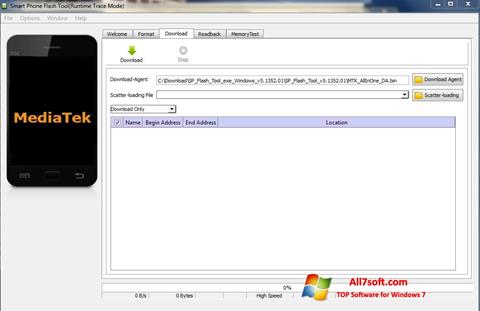 Screenshot FlashTool for Windows 7