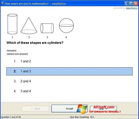 Screenshot easyQuizzy for Windows 7