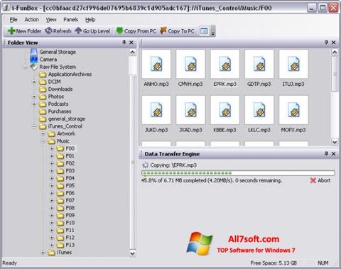 Screenshot iFunBox for Windows 7
