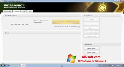 Screenshot PCMark for Windows 7