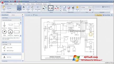 Screenshot SmartDraw for Windows 7