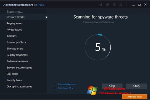 Screenshot Advanced SystemCare Pro for Windows 7