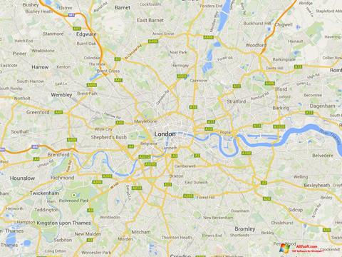 Screenshot Google Maps for Windows 7