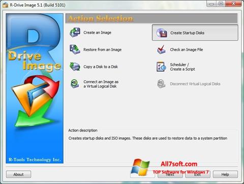 Screenshot R-Drive Image for Windows 7
