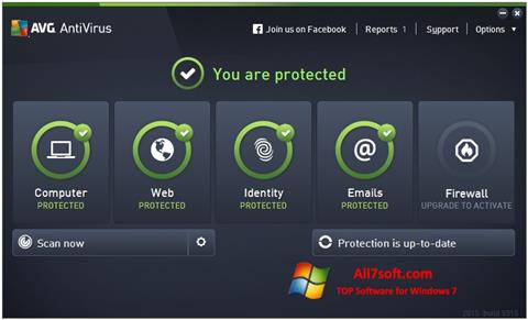 Screenshot AVG AntiVirus Pro for Windows 7